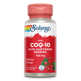 Coq10 Puro 100 Mg - 30 Cápsulas Solaray