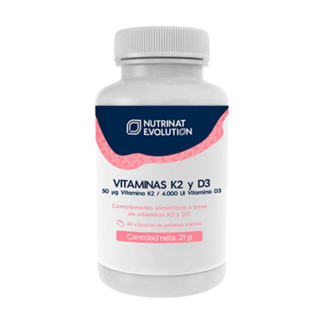 Evolução das Vitaminas K2 e D3 Nutrinat