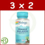 Pack 3x2 Female Balance - 100 Vegcaps Solaray