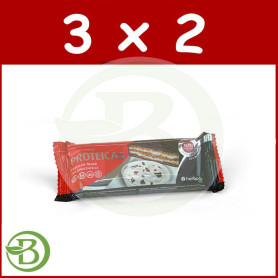 Pack 3x2 Barrita Proteicas Stracciatella 47Gr. Herbora