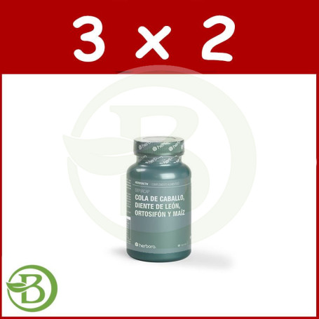 Pack 3x2 Herboactiv Depurcap 60 Comprimidos Herbora