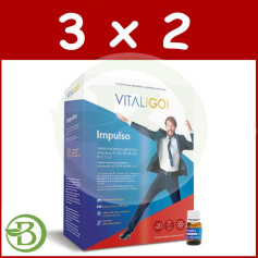 Pacote 3x2 Vitalgo Impulse 20 Frascos Herbora