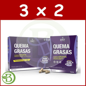 Pack 3x2 Prime Diet Quema Grasas 120 Capsulas Herbora