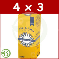 Pacote 4x3 Sol de Oro Plus 250Ml. Eladiet