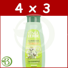 Pacote 4x3 Amaciante com Flor de Laranjeira Linea Verde