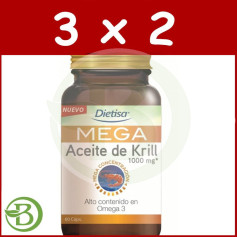 Mega Krill 60 cápsulas dietéticas