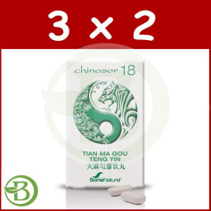 Pacote 3x2 Chinasor 18 Soria Natural