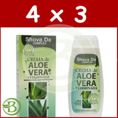 Embalagem 4x3 Creme Complexo Aloe Vera 250Ml. Shova De