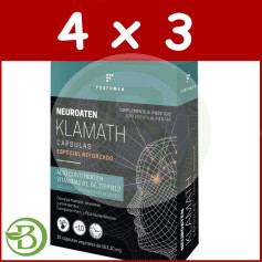 Pacote 3x2 Neuroaten Klamath 30 Herbora Cápsulas