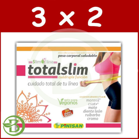 Pack 3x2 Totalslim 30 Cápsulas Pinisan