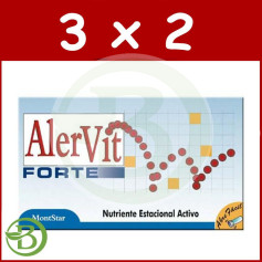 Pack 3x2 Alervit Forte 10 Frascos Espadiet