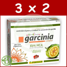 Embalagem 3x2 Garcinia Complex 60 Cápsulas Pinisan