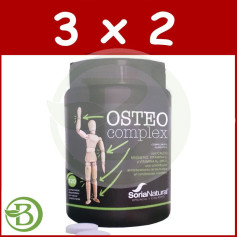 Pacote 3x2 Osteo Complex 120 comprimidos Soria Natural