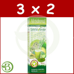 Aktidrenal Savia Verde Pacote 3x2 500Ml. Tongil