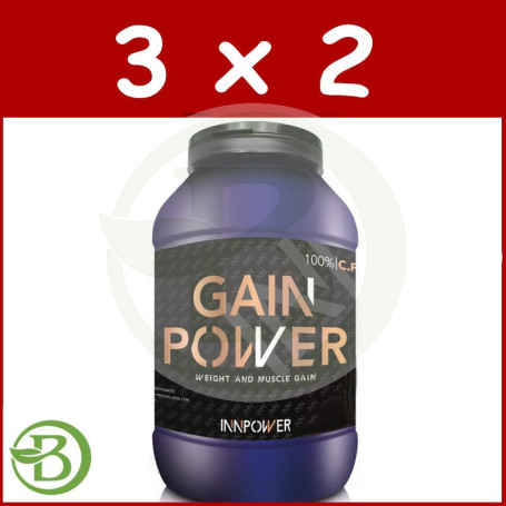 Pack 3x2 Gain Power Vainilla 2Kg. Innpower