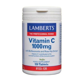 Vitamina C 1000Mg Bioflavonóides 120 Comprimidos Lamberts