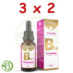 Pacote 3x2 Vitamina B12 30Ml Marnys