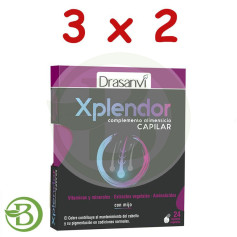 Pacote 3x2 Capilar Xplendor 20 Cápsulas Drasanvi