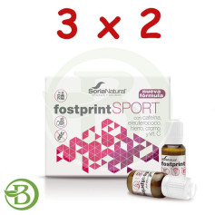 Pacote 3x2 Fost Print Sport 20 Frascos Soria Natural