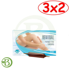 Pacote 3x2 Venodal Plus 20 frascos Montstar