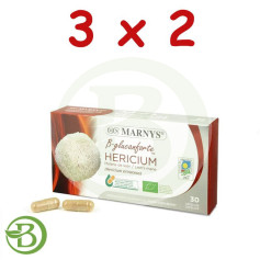 Pacote 3x2 Lion&#39;s Mane BIO 30 cápsulas Marnys