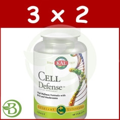 Pacote 3x2 Cell Defense 60 comprimidos Kal