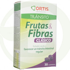 Frutas e Fibras Classic 30 Tablets Ortis