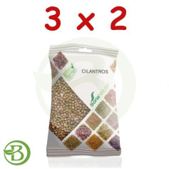 Pacote 3x2 Saco de Coentro 60Gr. Soria Natural