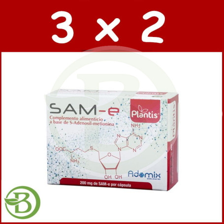 Pack 3x2 Same 30 Capsulas Plantis