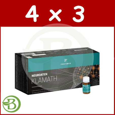 Pack 4x3 Neuroaten Klamath 20 Viales Herbora