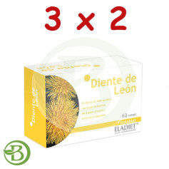 Pacote 3x2 Dente de Leão 60 Comprimidos Eladiet