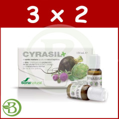 Cyrasil 3x2 Pack 14 Frascos Soria Natural