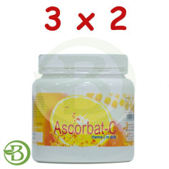 Pack 3x2 Ascorbat-C 200Gr. ergonômico