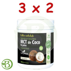 Pack 3x2 Mct Pó De Coco 150Gr. Sura Vitasan