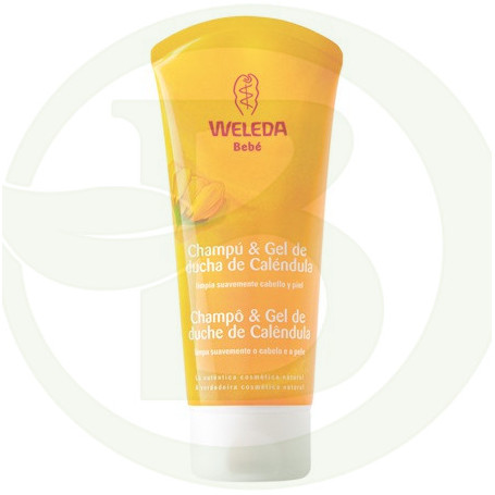 Champú & Gel Ducha de Caléndula 200Ml. Weleda