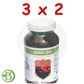 Pack 3x2 Reishi GSH Golden Green 120 Cápsulas