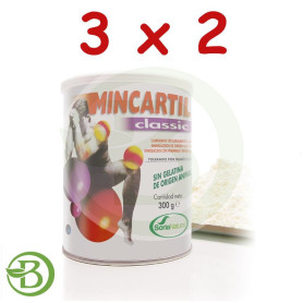 Pack 3x2 Mincartil Classic 300Gr. Soria Natural