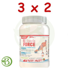 Pack 3x2 Rx Muscle Force 1.800Gr. esporte de marny