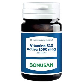 Vitamina B12 Ativa 1000Mcg 60 Comprimidos Bonusan