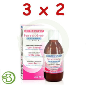 Pack 3x2 Ferrobine Complex 250Ml. Marnys