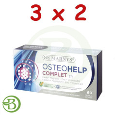 Pacote 3x2 Osteohelp Complet ER 60 Cápsulas Marnys