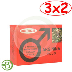 Pacote 3x2 Arginine Plus 60 Cápsulas Integralia