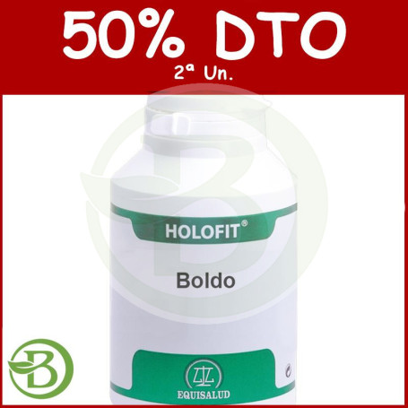 Holofit Boldo 180 Cápsulas Equisalud Pack (2a Ud al 50%)