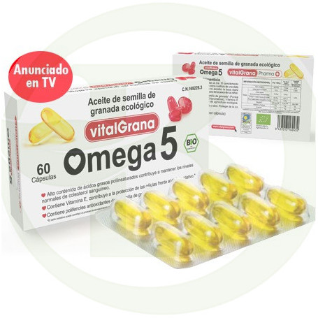 Vitalgrana Omega 5 60 Cápsulas