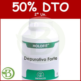 Holofit Depurativo Forte 180 Cápsulas Equisalud Pack (2a Ud al 50%)