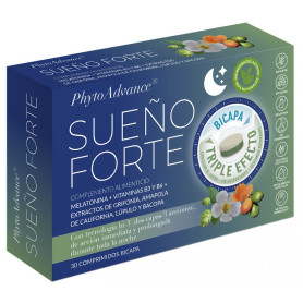 Sono Forte 30 comprimidos. Bicamada Phytoadvance