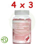 Pack 4x3 Gummies Biotina y Colageno Hidrolizado 60 Gummies Herbora