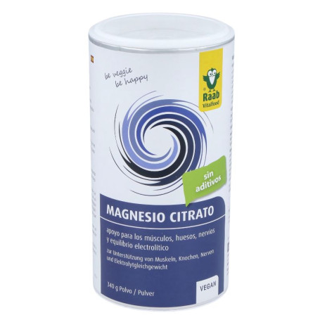 Citrato de Magnésio 340Gr Raab