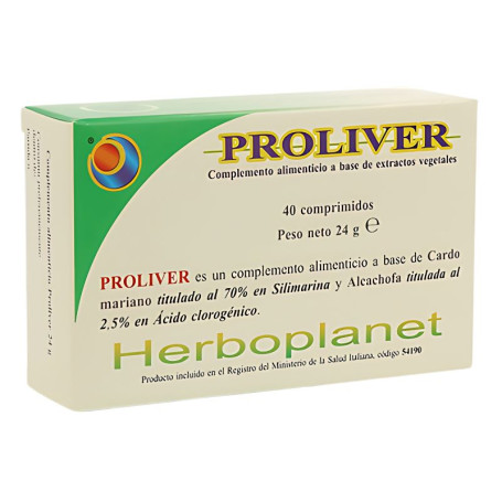 Proliver 24 Gr 40 comprimidos em blister Herboplanet