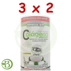 Pacote 3x2 Colágeno Hidrolisado 600Gr. Pinisan